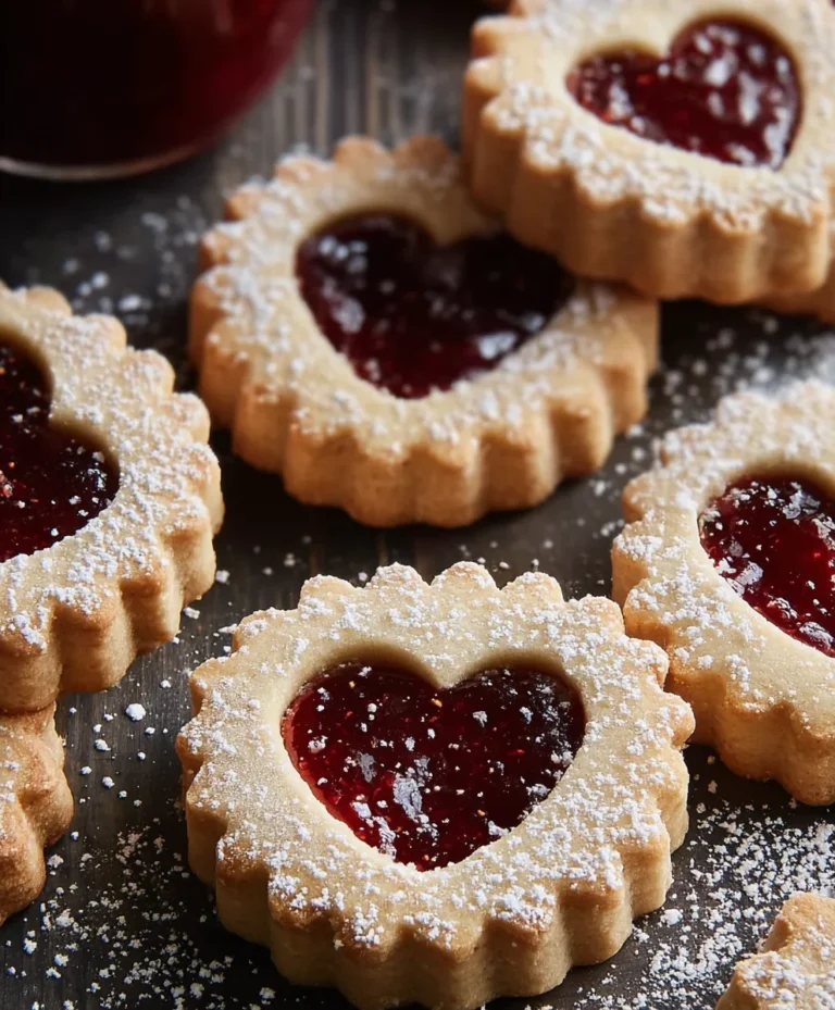 Classic Linzer Cookies – Buttery Almond Perfection