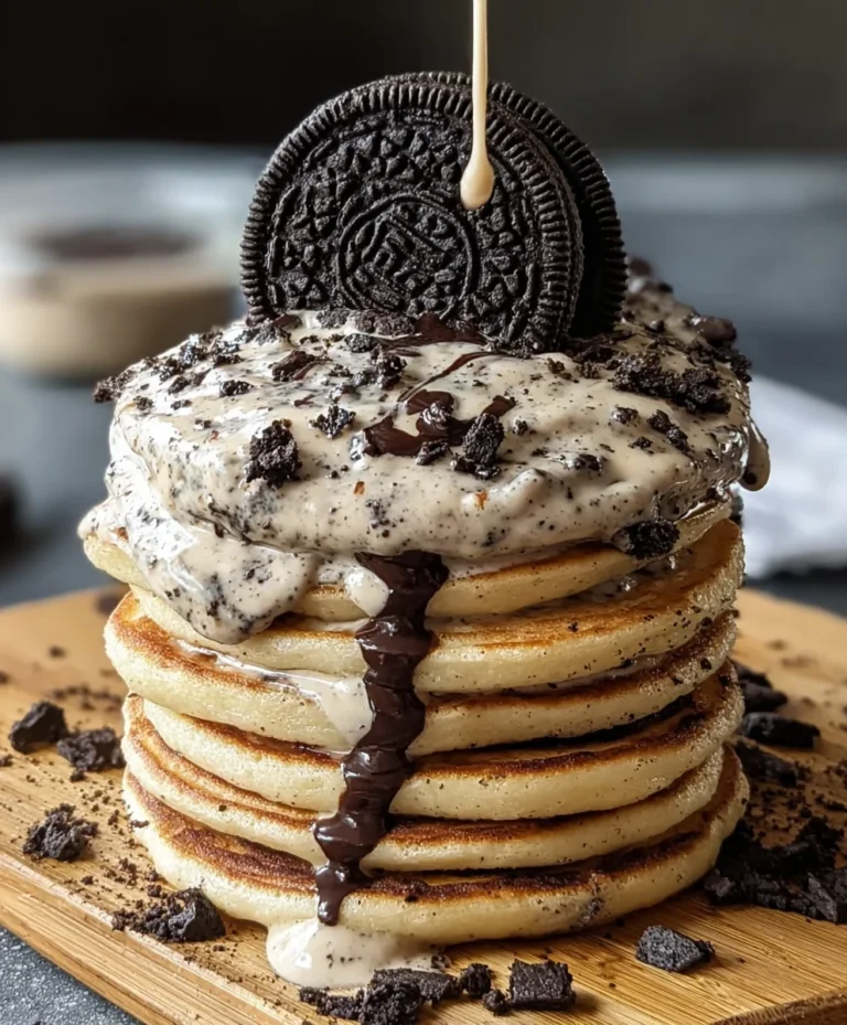 Decadent Oreo Pancakes – Easy Dessert Recipe