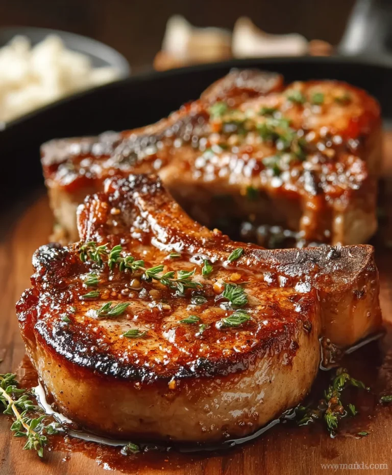 Juicy Brown Sugar Beef Chops Recipe – Easy & Flavorful