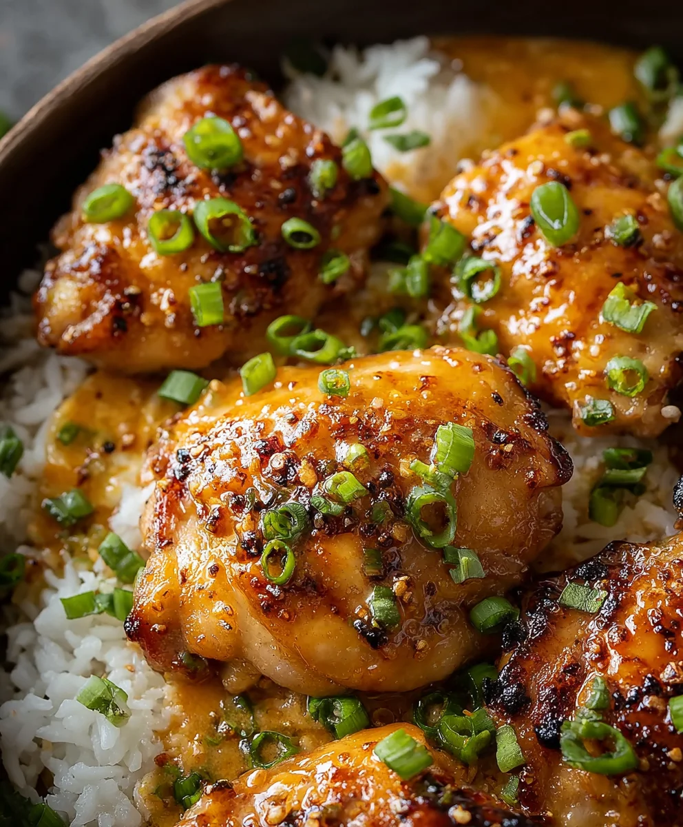 Bang Bang Chicken Thighs - Easy Spicy Recipe