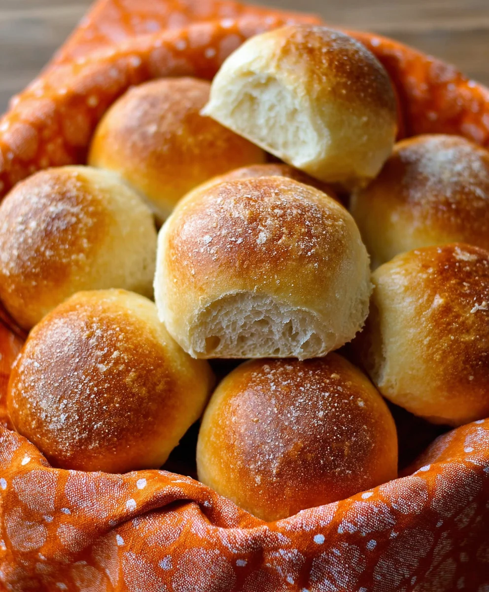 Easy French Bread Dinner Rolls Recipe-Soft & Delicious