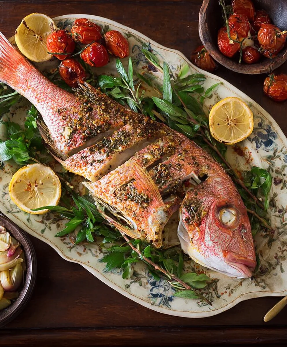 Oven Baked Whole Snapper - Deliciously Simple Seafood Recipe
