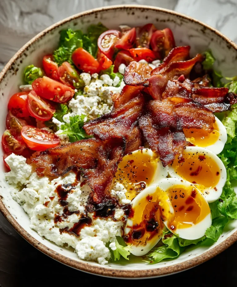 BLT Cottage Cheese Bowl-Easy Low-Carb Lunch