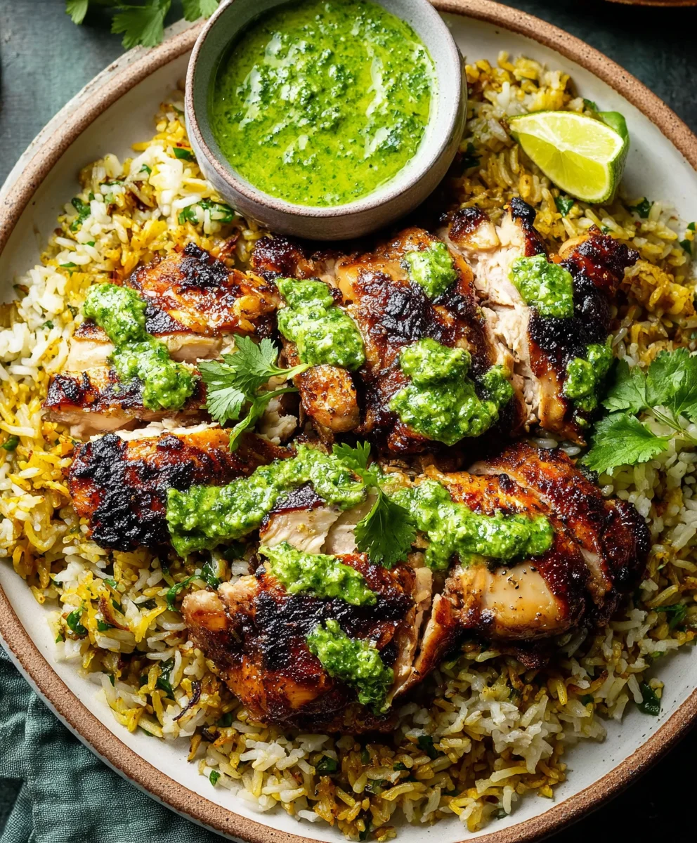 Peruvian Beef Rice Green Sauce - Delicious & Easy Recipe