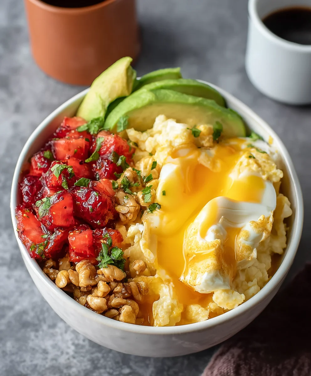 Easy Quick Breakfast Bowl - Fast & Delicious Meal