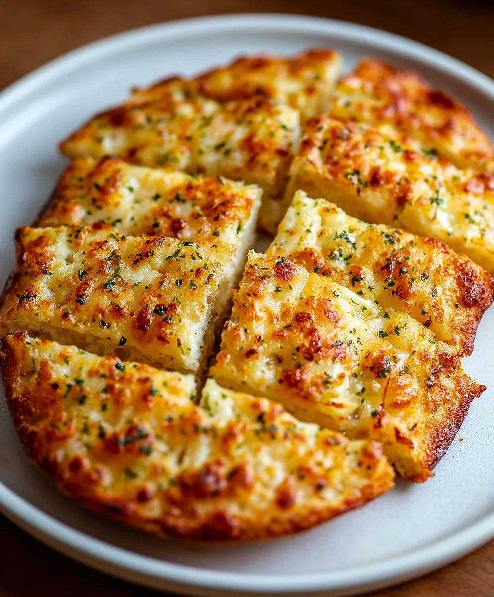 Air Fryer Tortilla Garlic Bread - Quick & Easy Recipe