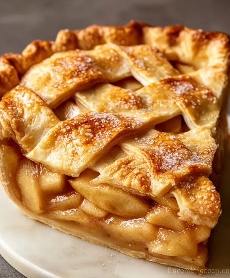 Best Classic Apple Pie Recipe- Easy Homemade Dessert