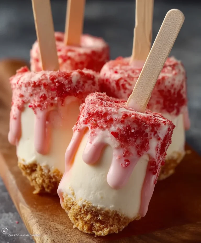 Easy Cheesecake Pops – Delicious No-Bake Dessert Bites