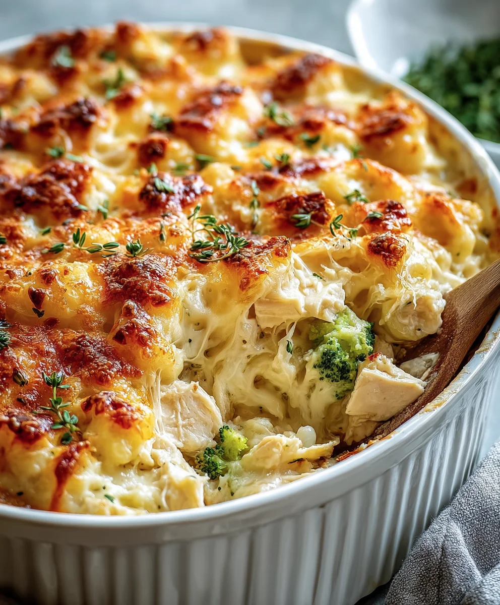 Low-Carb Chicken Casserole - Easy & Delicious Meal
