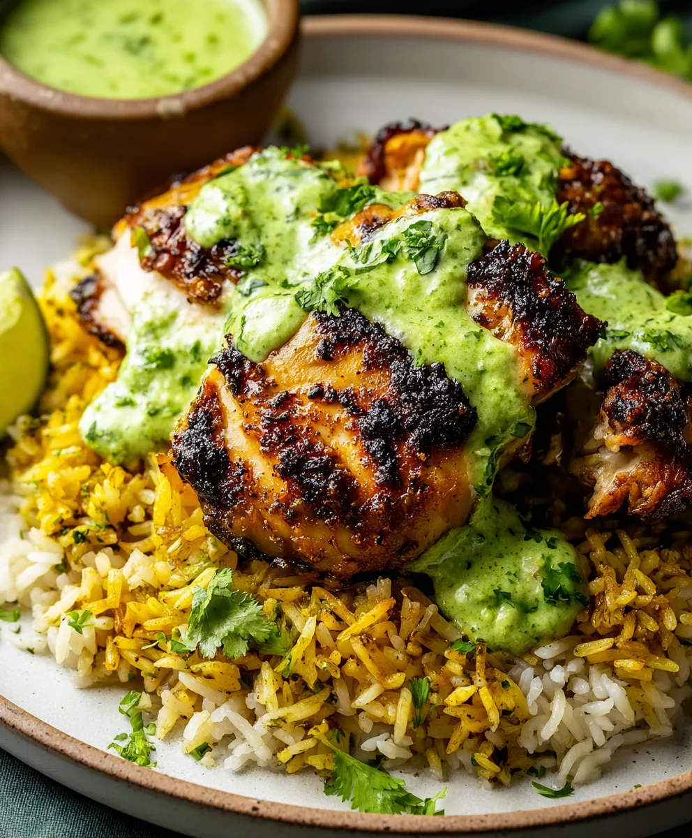 Peruvian Beef Rice Green Sauce - Delicious & Easy Recipe