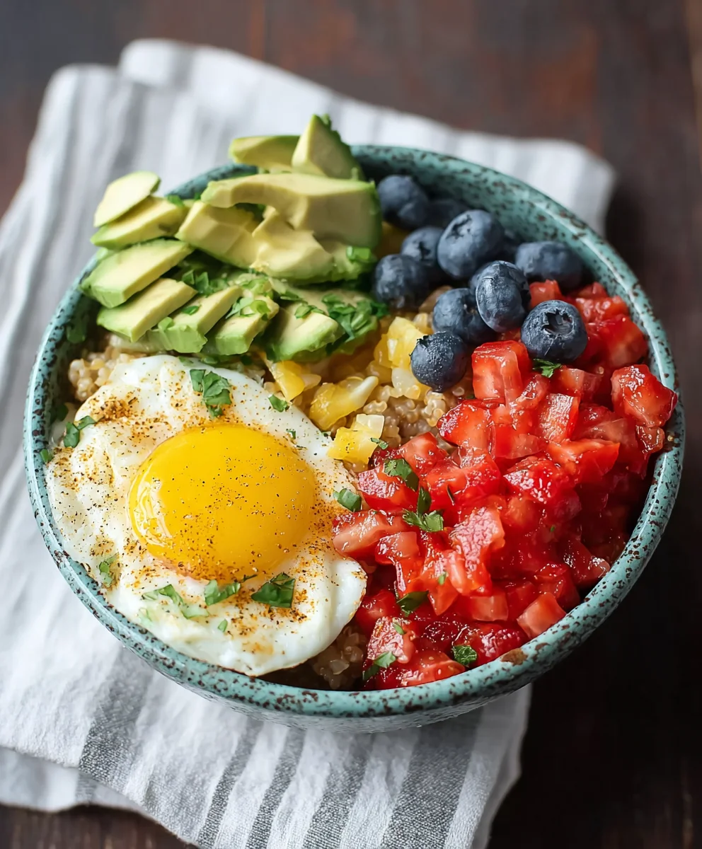 Easy Quick Breakfast Bowl - Fast & Delicious Meal