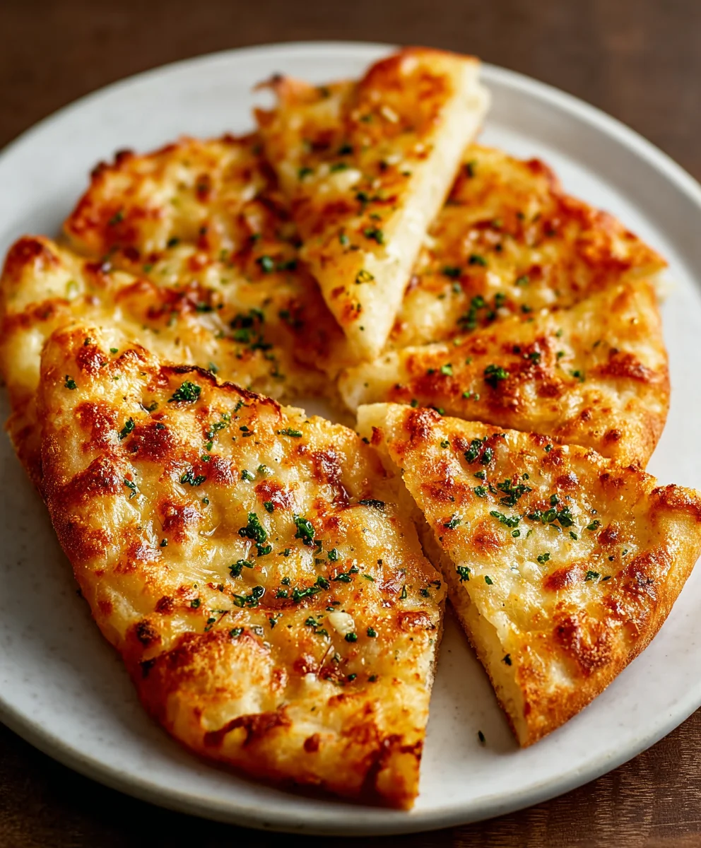 Air Fryer Tortilla Garlic Bread - Quick & Easy Recipe