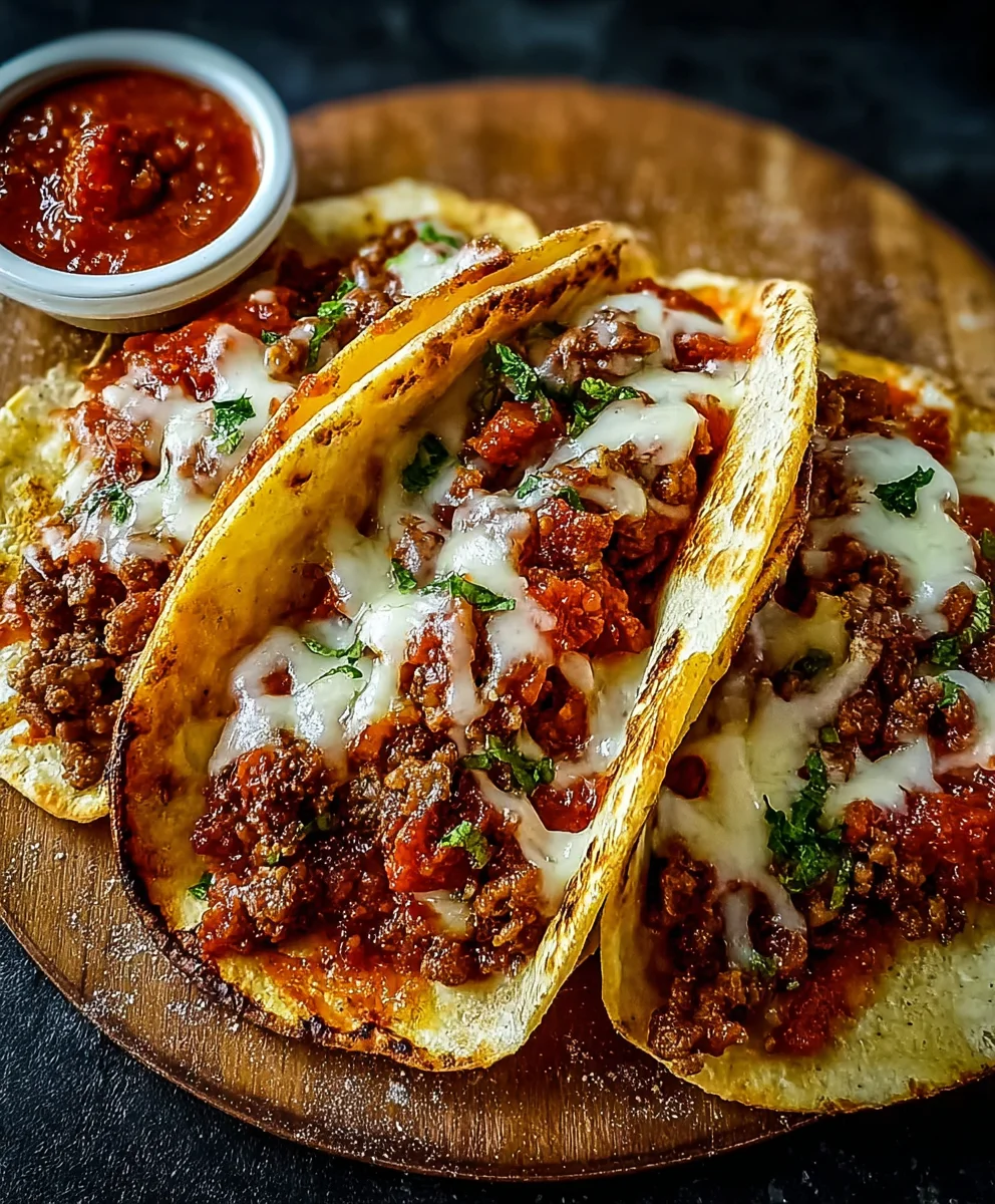 Meat Lovers Pizza Tacos - Delicious Beef Recipe
