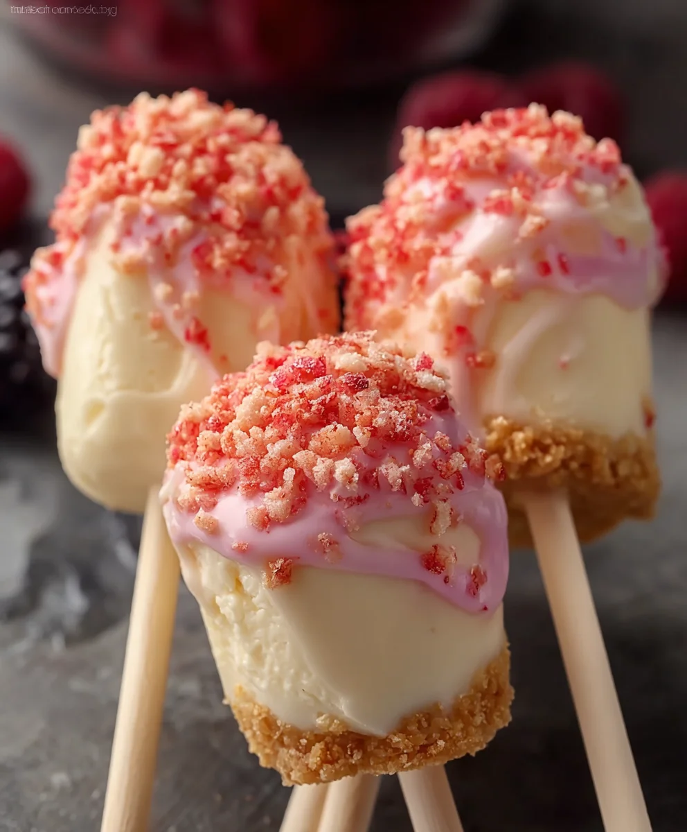 Easy Cheesecake Pops - Delicious No-Bake Dessert Bites