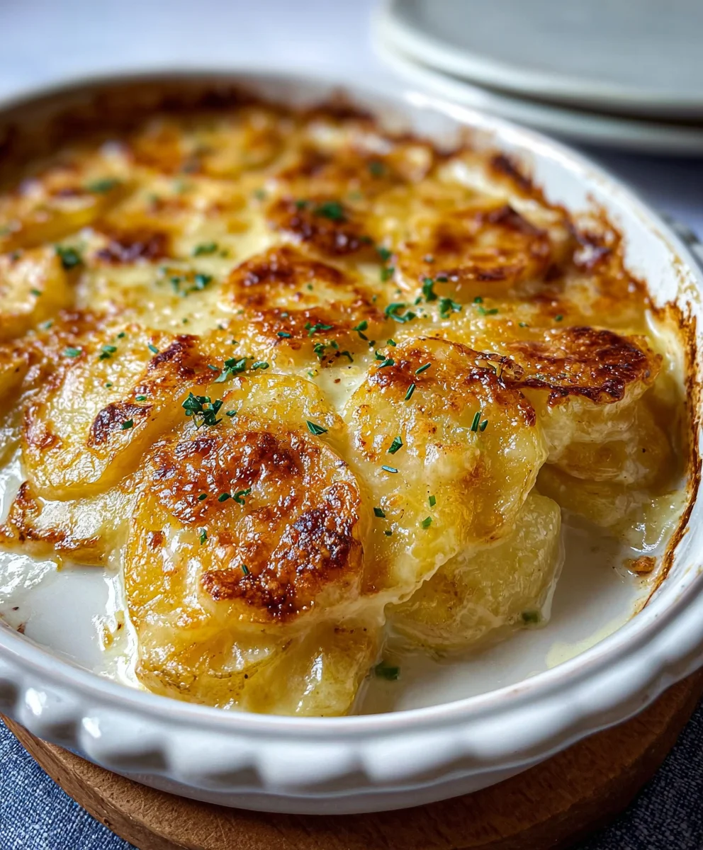 Easy Potatoes au Gratin - Creamy & Delicious Side