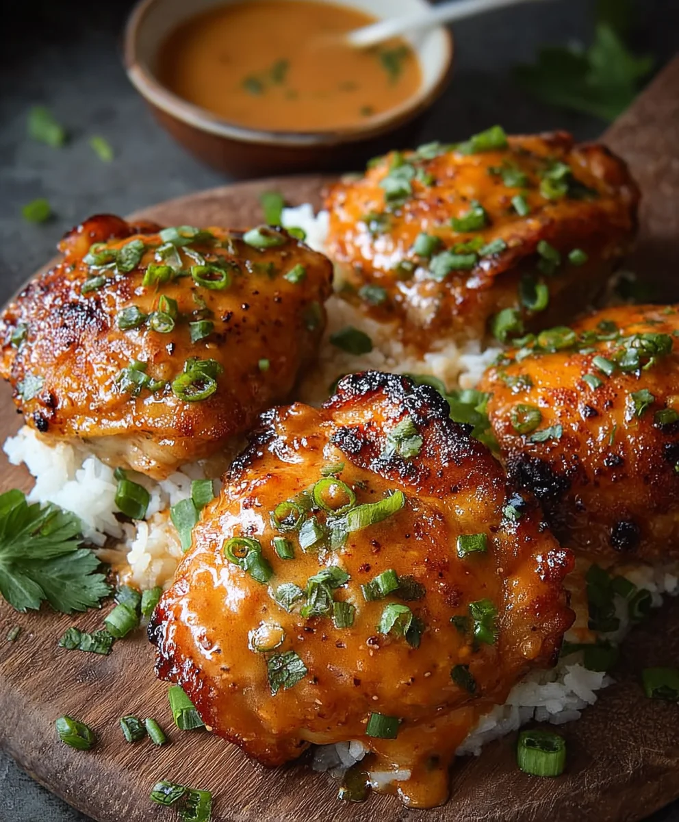 Bang Bang Chicken Thighs - Easy Spicy Recipe