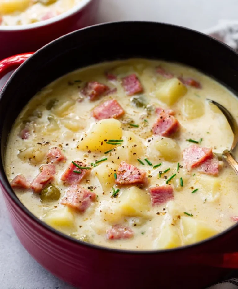Easy Hearty Beef Beef Ham Potato Soup Recipe