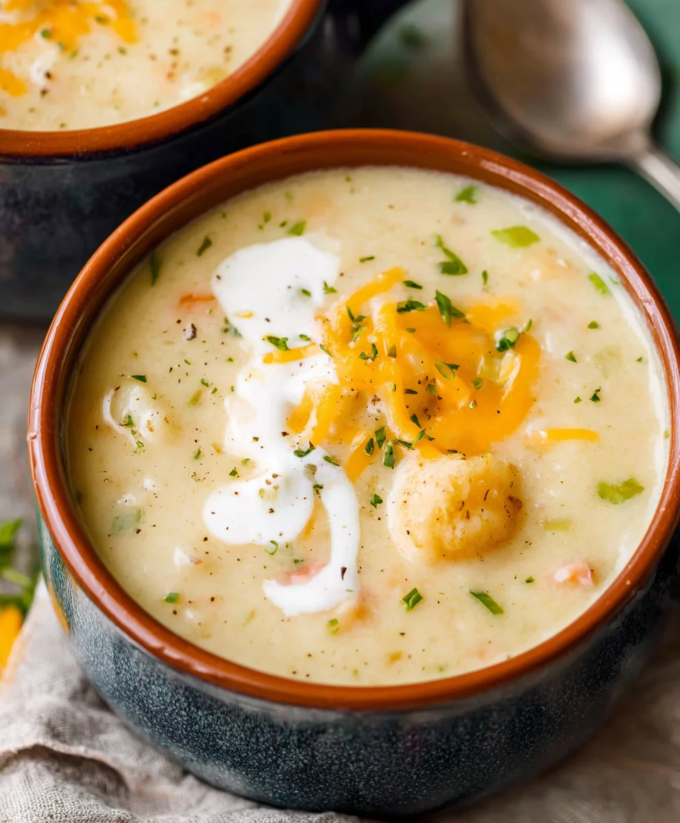 Easy Potato Soup Recipe - Creamy Comfort Food