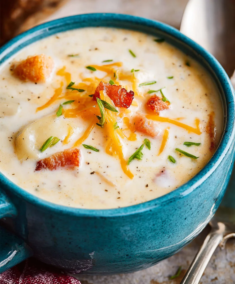 Easy Potato Soup Recipe - Creamy Comfort Food