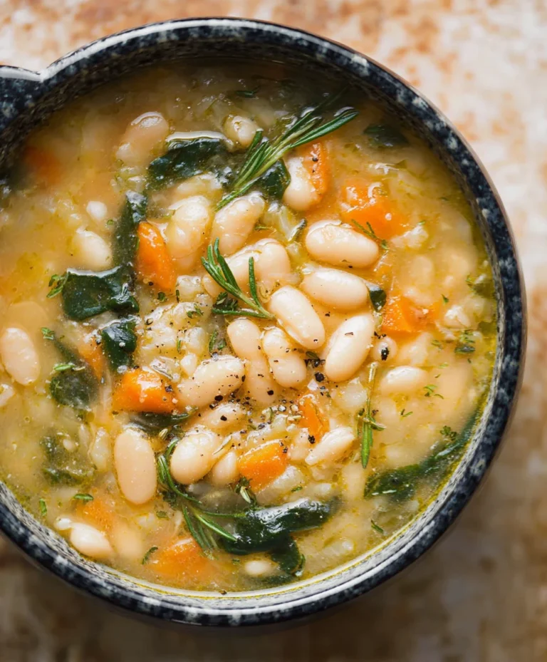 The Best White Bean Soup Recipe-Hearty & Flavorful