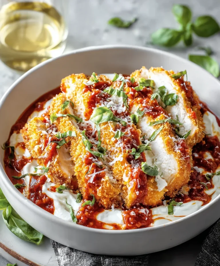 Chicken Parm Cottage Cheese Bowl- Easy & Delicious