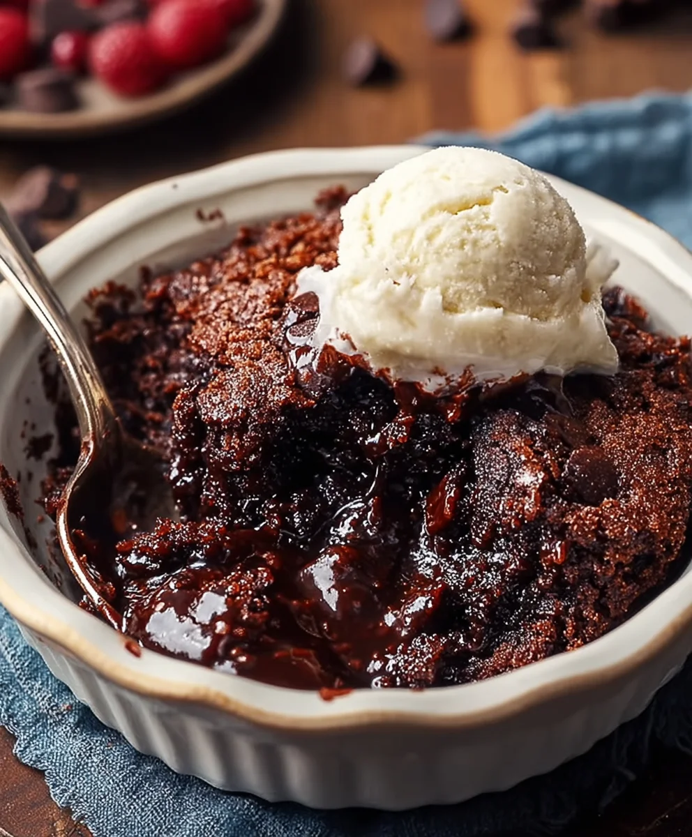 Easy Chocolate Cobbler-Rich Dessert Recipe