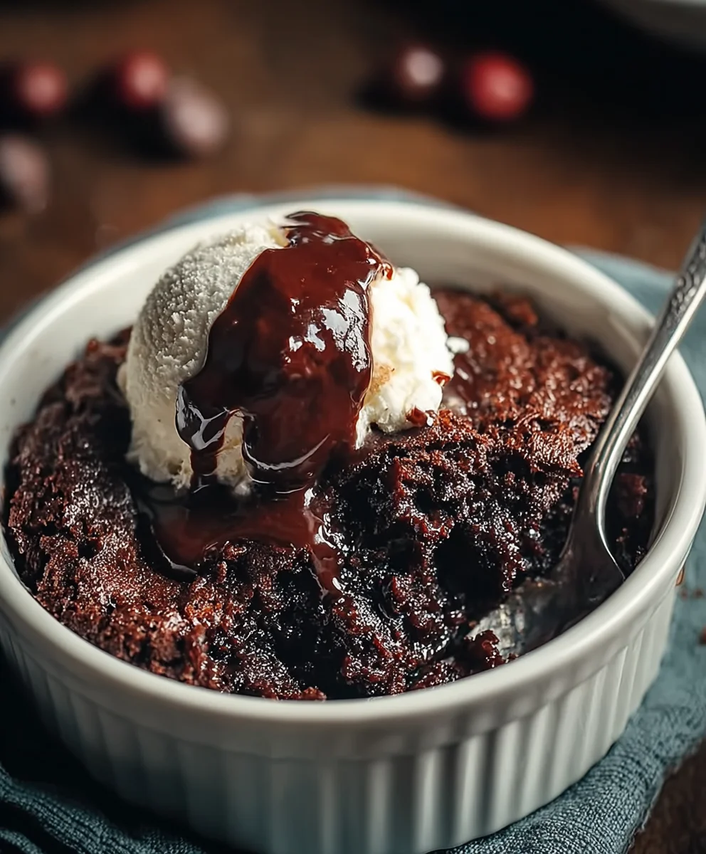 Easy Chocolate Cobbler-Rich Dessert Recipe