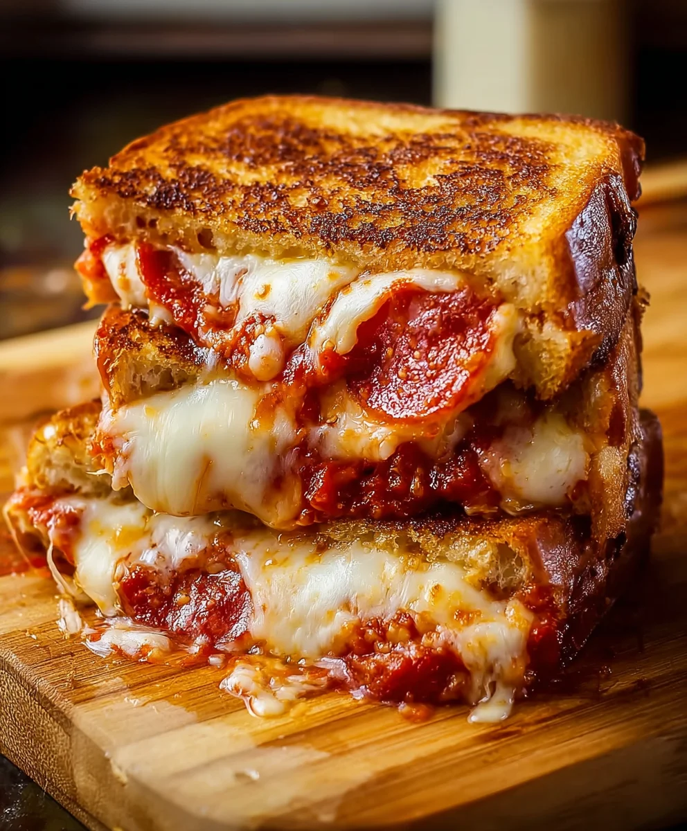 Quick Pizza Grilled Cheese Recipe-Easy Comfort Food