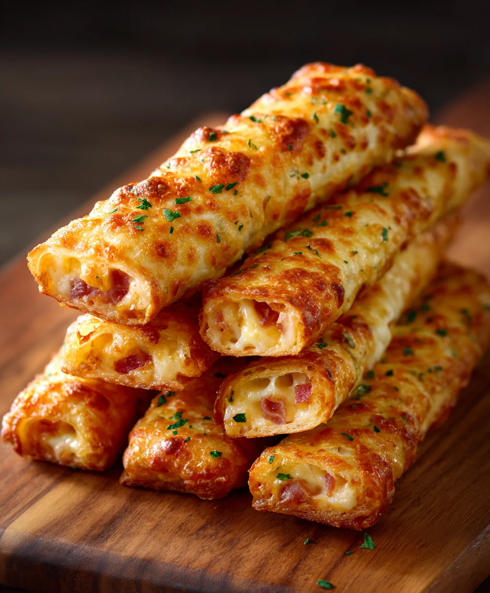 Delicious Beef Beef Ham Cheese Sticks-Easy Snack Recipe