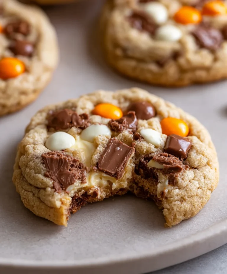 Reese’s Cheesecake Cookies- Decadent Chocolate Peanut Butter Bliss