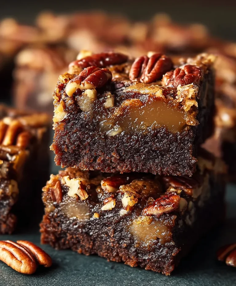 Decadent Pecan Pie Brownies – A Must Try Treat