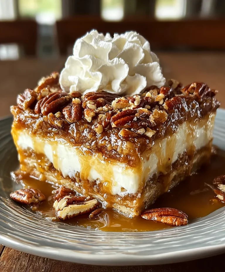 Pecan Pie Lasagna – Decadent Dessert Recipe