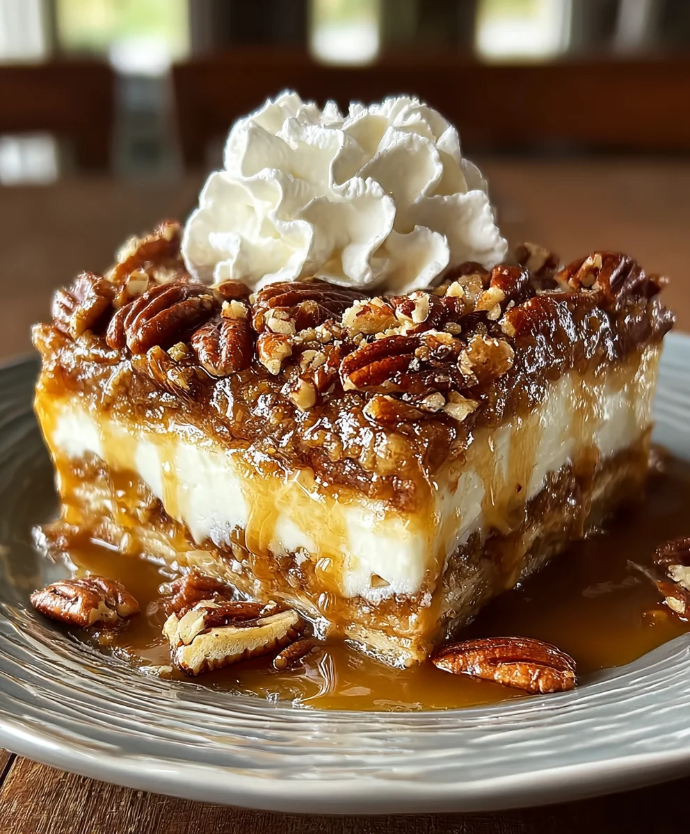 Pecan Pie Lasagna - Decadent Dessert Recipe