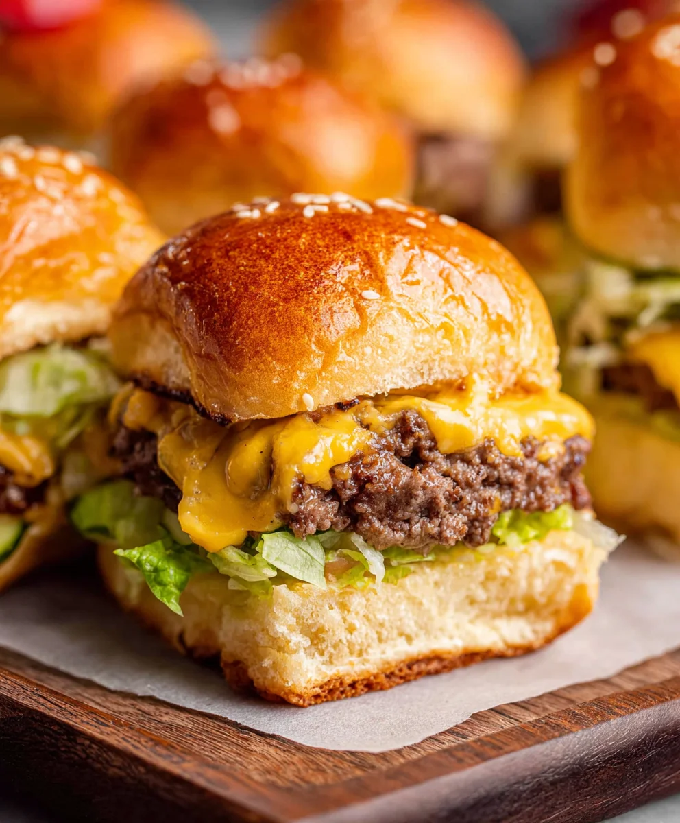 Big Mac Sliders- Homemade Copycat Recipe