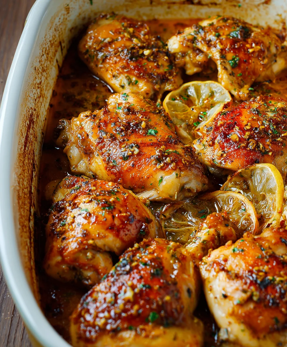 Lemon Butter Chicken - Easy Baked Dinner