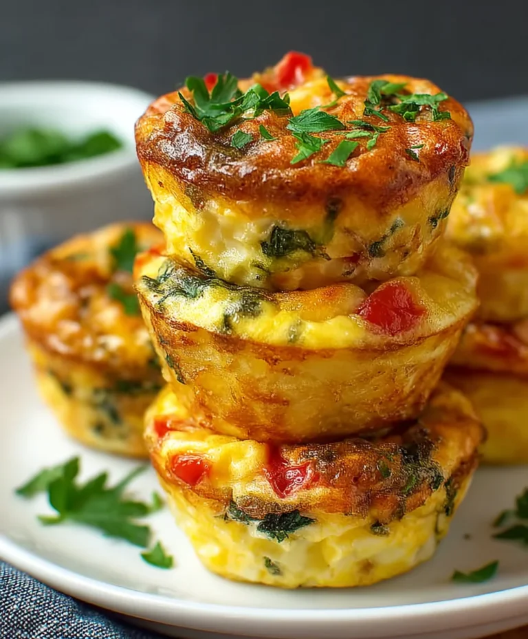 Easy Breakfast Egg Muffins-Quick Healthy Meal Prep