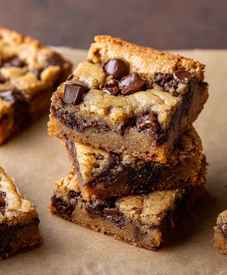Easy Banana Chocolate Chip Cookie Bars Recipe
