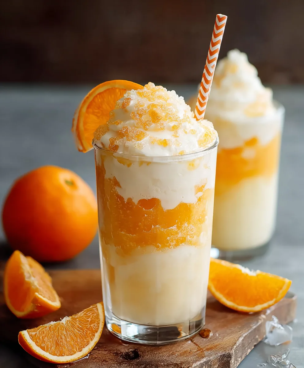 Creamsicle Dirty Soda-Sweet Treat Non-Non-Non-Alcoholic Alternativeic Fun