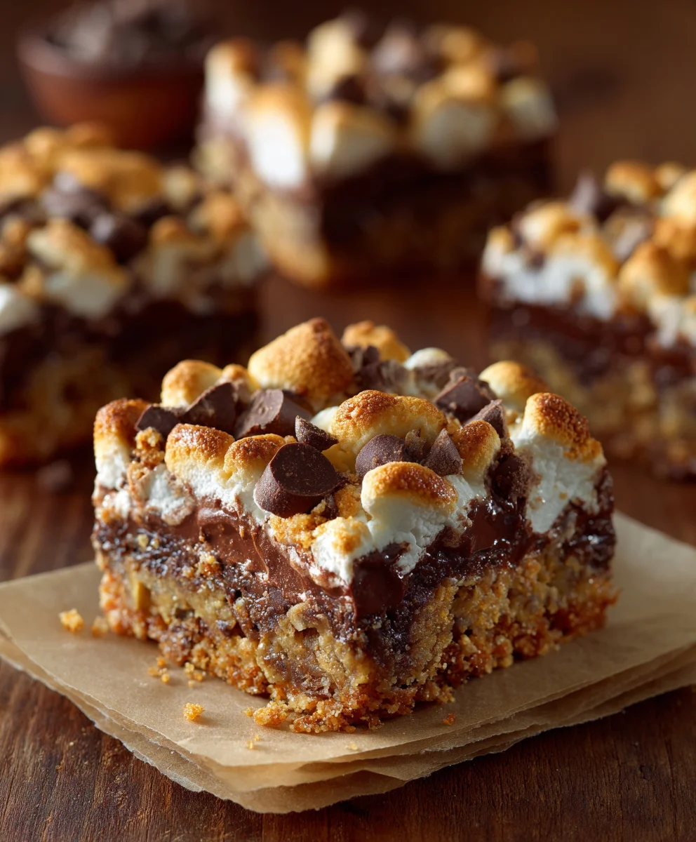 Smores Seven Layer Bars-Irresistible Gooey Treat