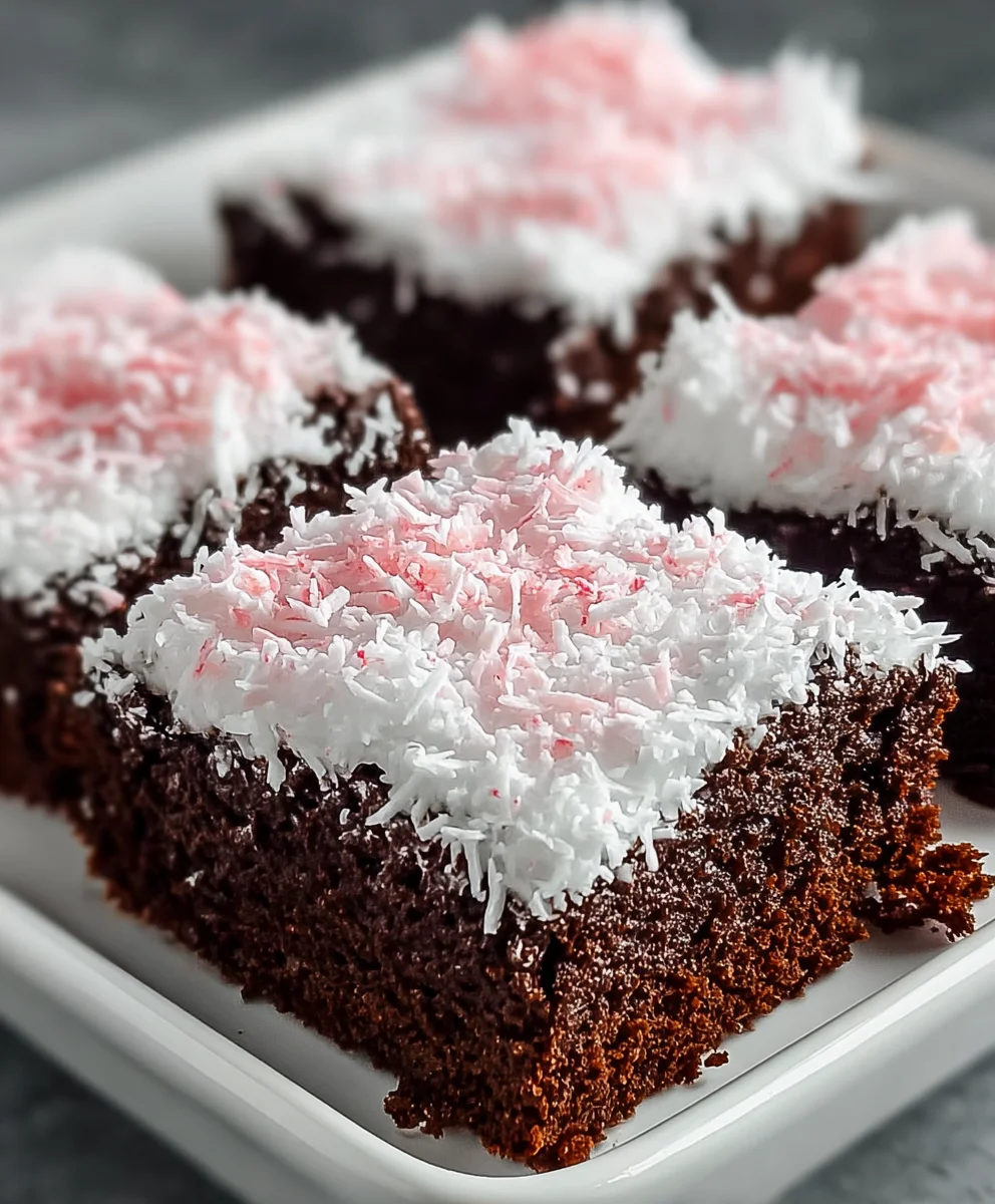 Sno Ball Brownies-Rich Chocolate Delight