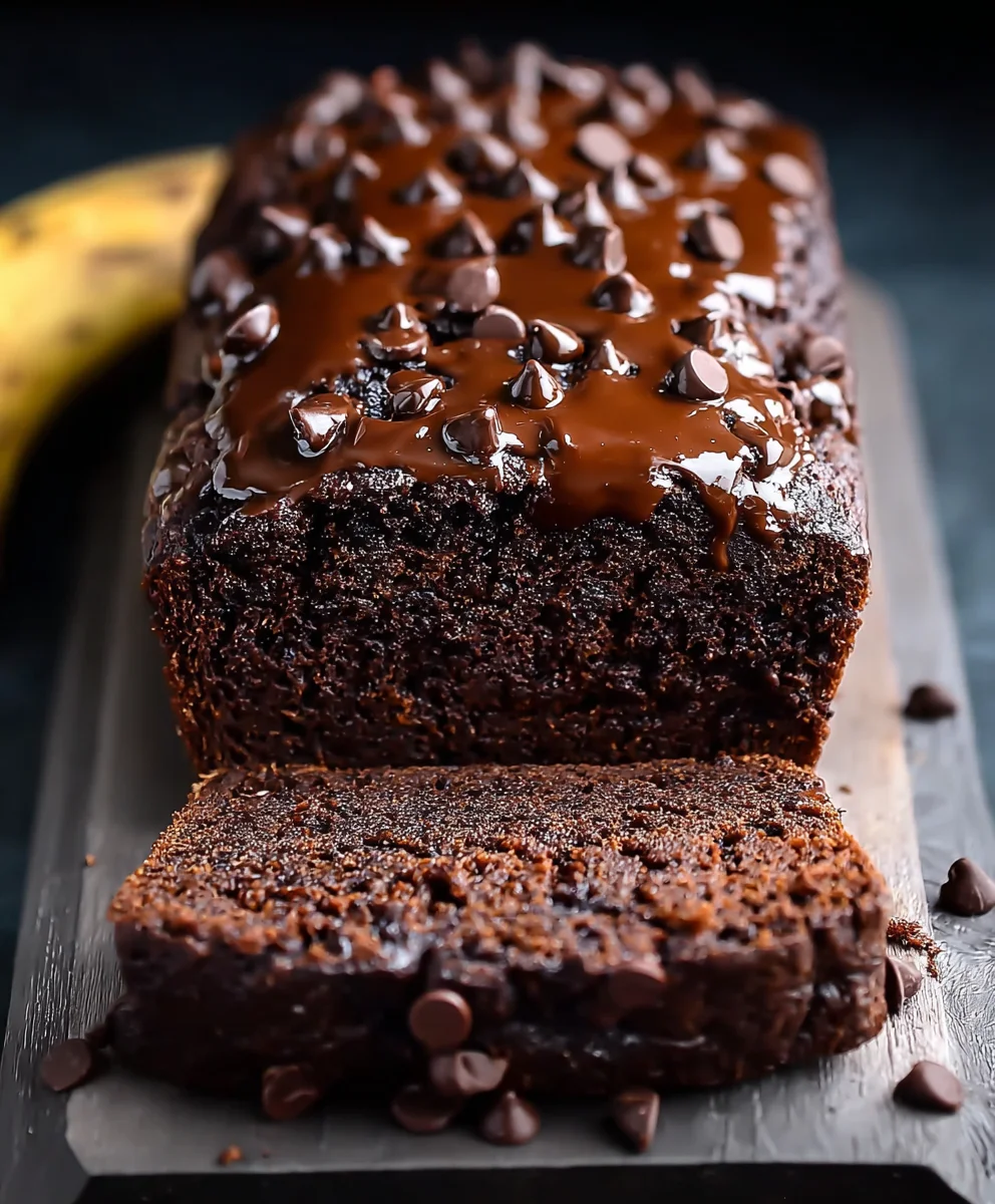 Healthy Chocolate Banana Bread Recipe - Delicious & Easy