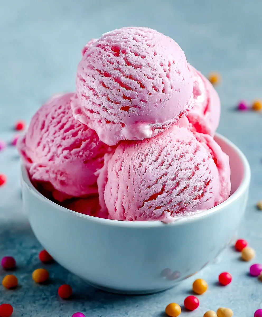Bubblegum Ice Cream Recipe-Sweet Fun Flavor