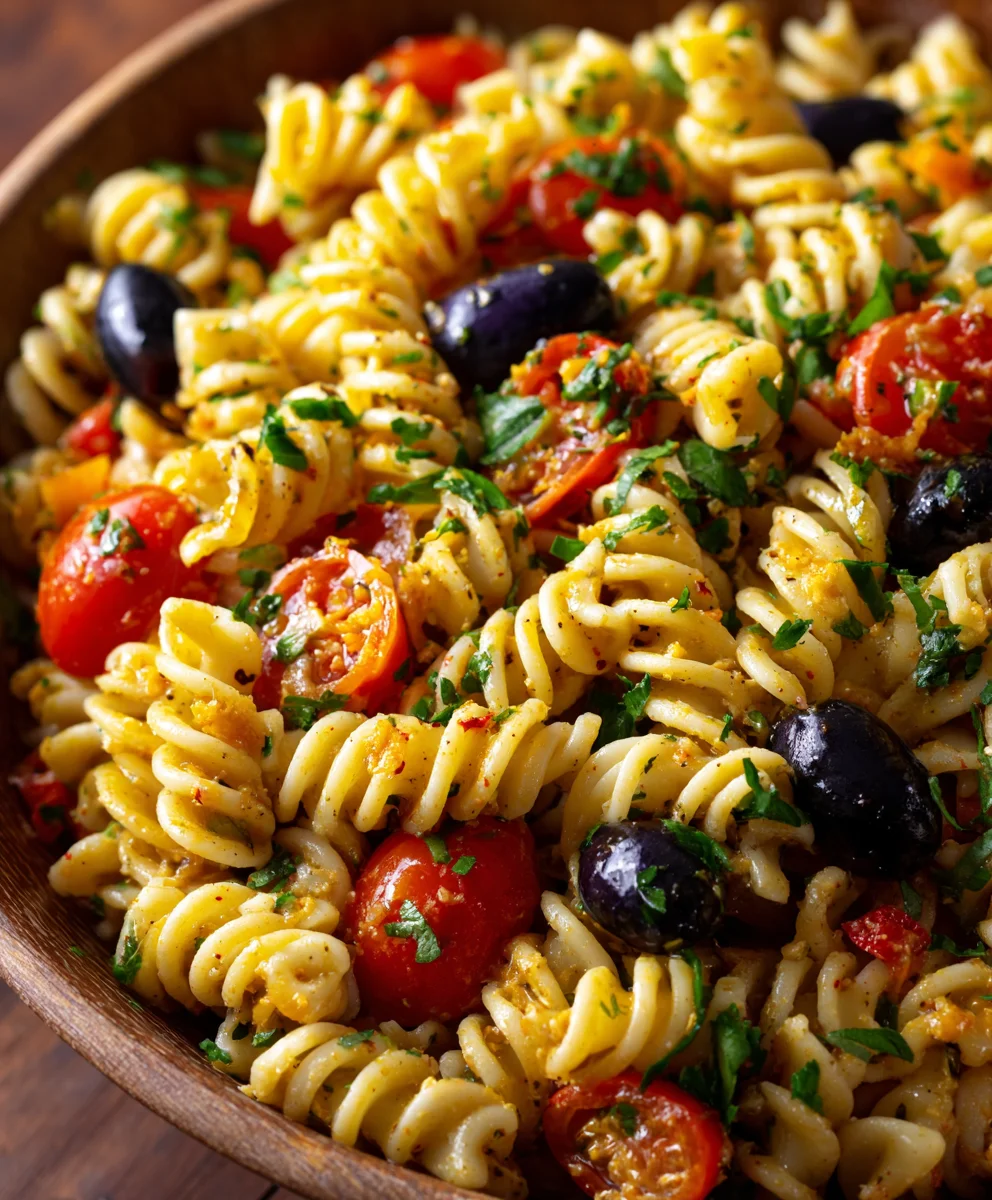 High-Protein Italian Pasta Salad- Easy & Delicious