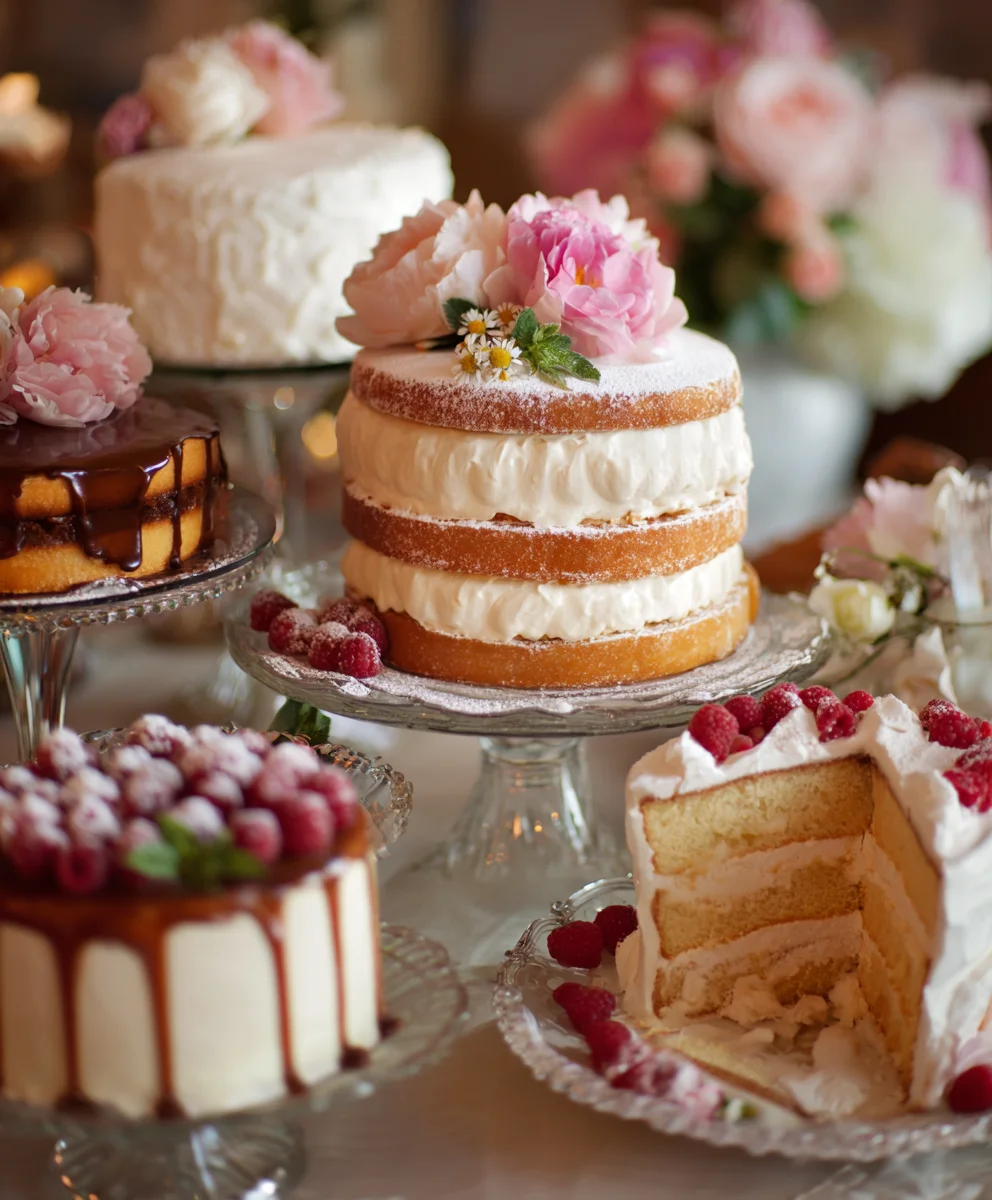Vintage Wedding Dessert Table-Sweet Nostalgic Creations