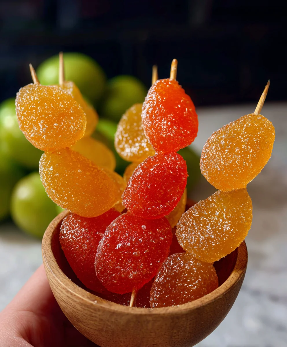 Easy Tanghulu Recipe- Chinese Candied Fruit Fun