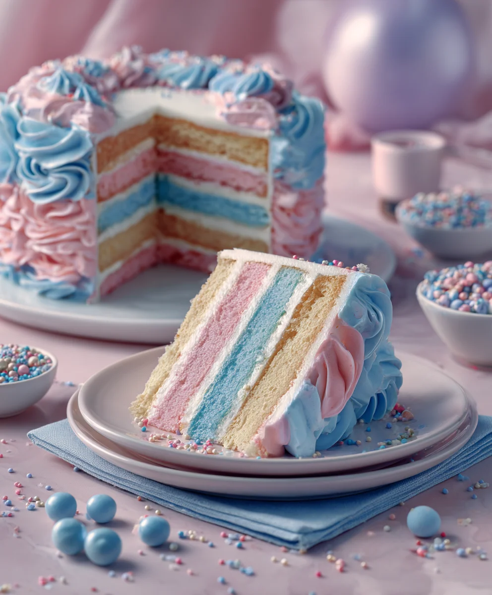 Dreamy Pink-Blue Coquette Party Food-Sweet Delights