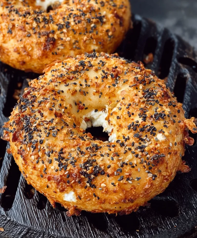 Protein Bagels-Cottage Cheese Recipe-High Protein Breakfast