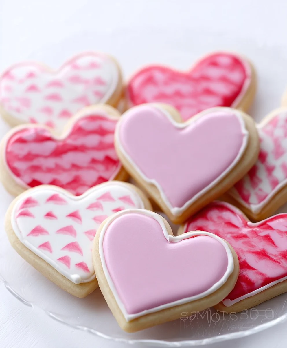 Decorate Vnon-alcoholic alentine's Day Cookies With Royal Icing