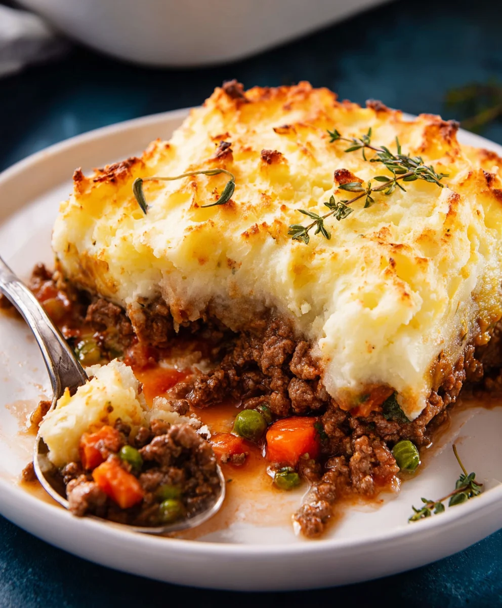Hearty Homemade Beef Shepherd's Pie Recipe