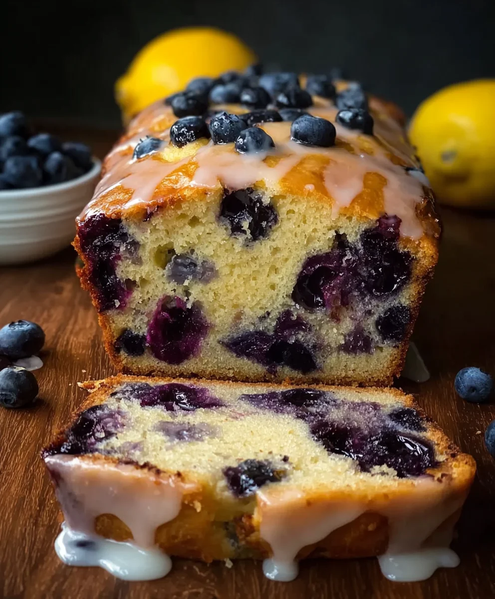 Easy Lemon Blueberry Loaf Recipe - Fresh & Delicious